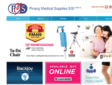 Tablet Screenshot of pinangmedical.com.my
